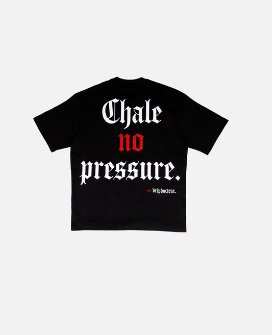 T-shirt - Chale No Pressure - Black